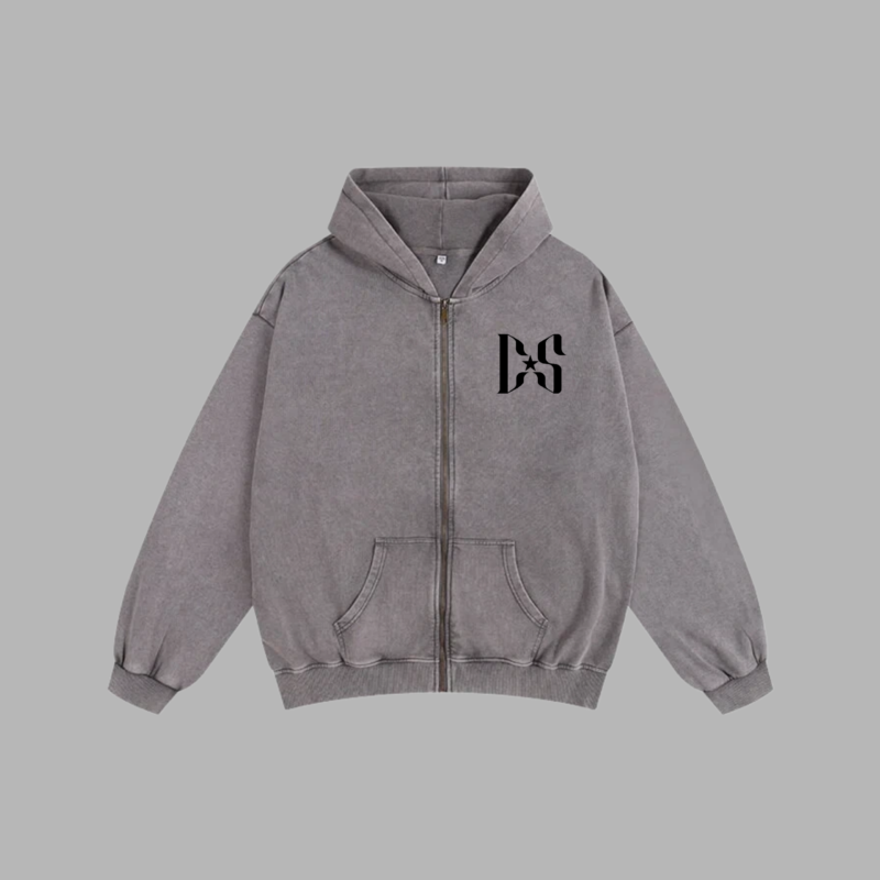 Zipper up hoodie